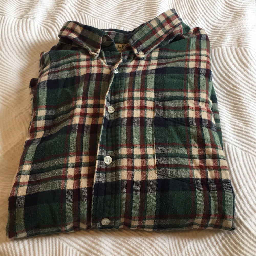 LL Bean Flannel Shirt